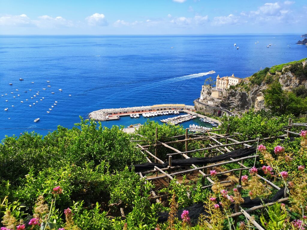 Ścieżka cytryn Wybrzeże Amalfi